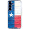 Texas Flag Light Wood Galaxy S25 FE Clear Case
