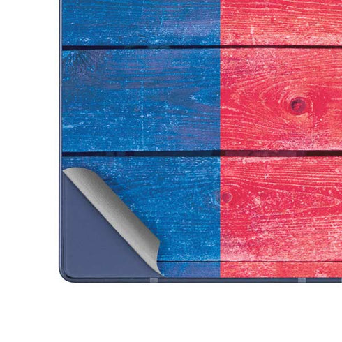 Texas Flag Light Wood Galaxy Z Fold6 Skin