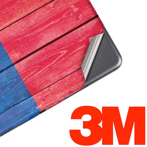 Texas Flag Light Wood iPad Skins