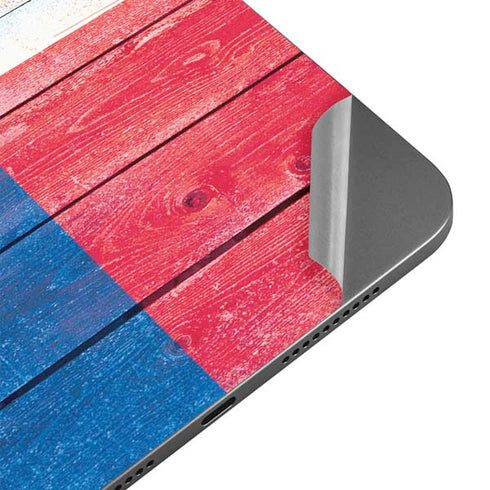 Texas Flag Light Wood Apple iPad Mini Skin