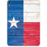 Texas Flag Light Wood Apple iPad Pro Skin