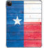 Texas Flag Light Wood iPad Pro 11in (2024) Clear Case