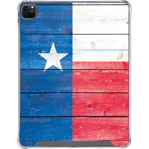 Texas Flag Light Wood iPad Cases