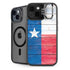Texas Flag Light Wood iPhone 14 Kickstand Case
