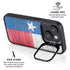 Texas Flag Light Wood iPhone 14 Plus Kickstand Case