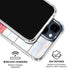Texas Flag Light Wood iPhone 15 Clear Case