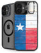 Texas Flag Light Wood iPhone 16 Plus Kickstand Case
