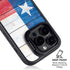 Texas Flag Light Wood iPhone 16 Pro Kickstand Case