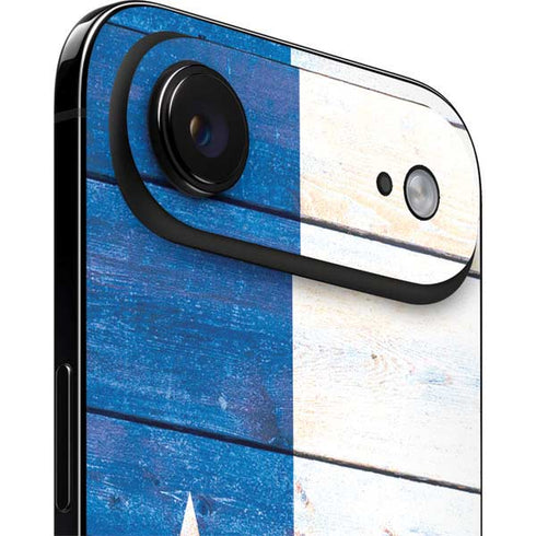 Texas Flag Light Wood iPhone 17 Air Skin