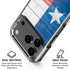 Texas Flag Light Wood iPhone 17 Pro Max Clear Case
