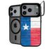 Texas Flag Light Wood iPhone 17 Pro Max Kickstand Case