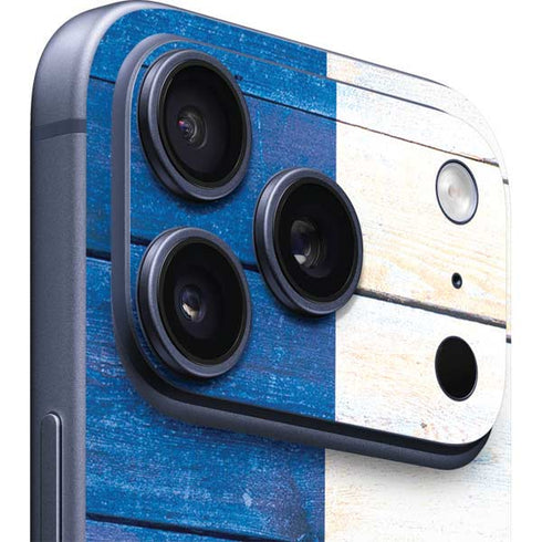 Texas Flag Light Wood iPhone 17 Pro Skin