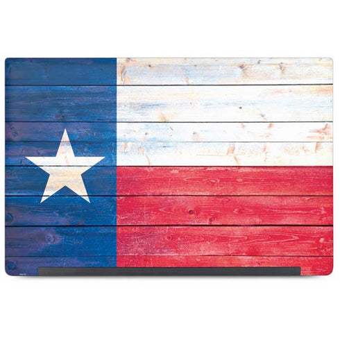 Texas Flag Light Wood Dell Latitude Skin
