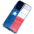 Texas Flag Light Wood Moto G 5G (2024) Clear Case