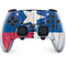 Texas Flag Light Wood PS5 DualSense Edge Pro Controller Skin