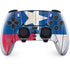 Texas Flag Light Wood PS5 DualSense Edge Pro Controller Skin
