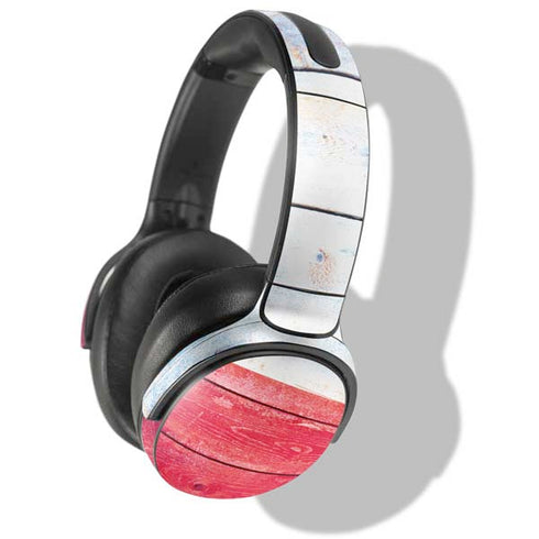 Texas Flag Light Wood Skullcandy Venue Skin
