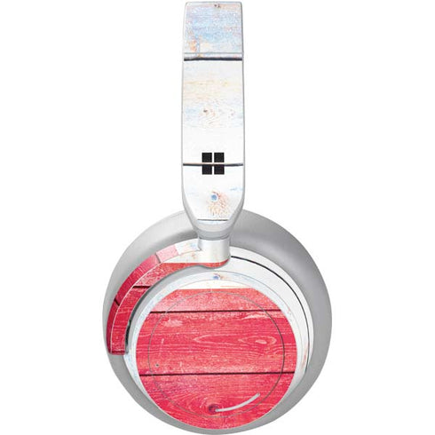 Texas Flag Light Wood Surface Headphones Skin