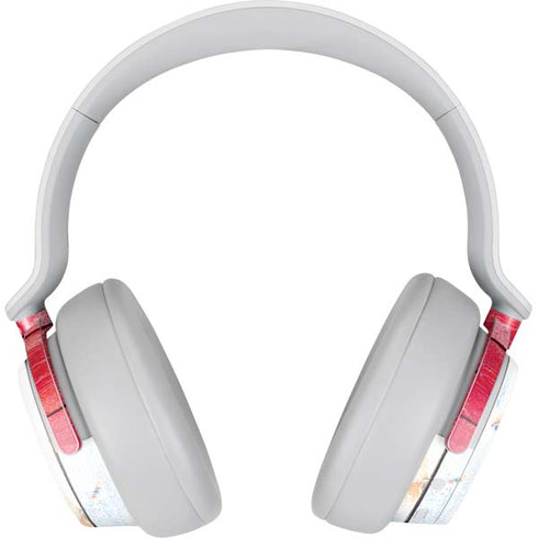 Texas Flag Light Wood Surface Headphones Skin