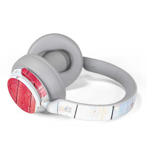 Texas Flag Light Wood Surface Headphones Skin