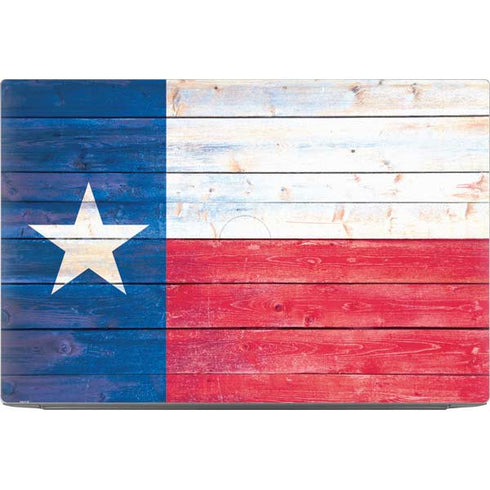 Texas Flag Light Wood Dell XPS Skin