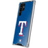 MLB Texas Rangers - Solid Distressed Galaxy S23 Ultra Clear Case