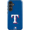 MLB Texas Rangers - Solid Distressed Galaxy S25 Impact Case