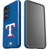 MLB Texas Rangers - Solid Distressed Galaxy S25 Plus Impact Case