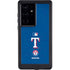 MLB Texas Rangers - Solid Distressed Galaxy S24 Ultra Waterproof Case