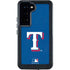 MLB Texas Rangers - Solid Distressed Galaxy S24 Waterproof Case