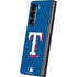 MLB Texas Rangers - Solid Distressed Galaxy Z Fold5 5G Skin