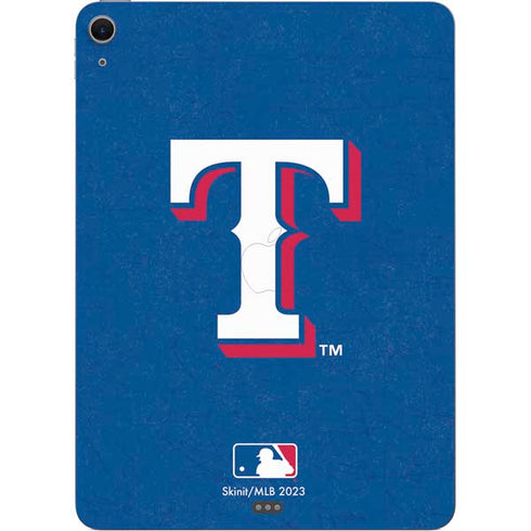 MLB Texas Rangers - Solid Distressed Apple iPad Air Skin