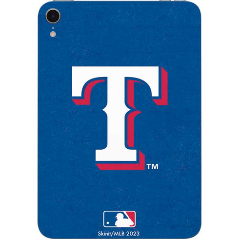 MLB Texas Rangers - Solid Distressed Apple iPad Mini Skin