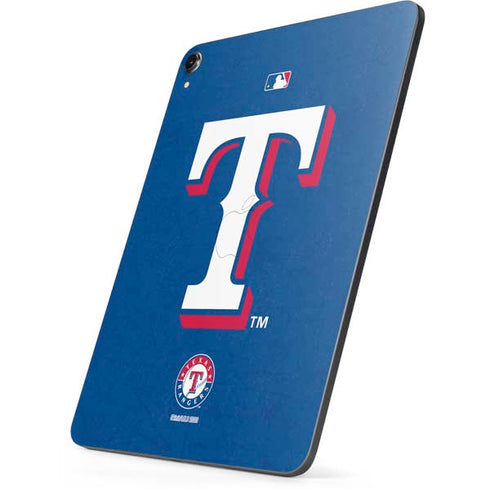 MLB Texas Rangers - Solid Distressed Apple iPad Pro Skin