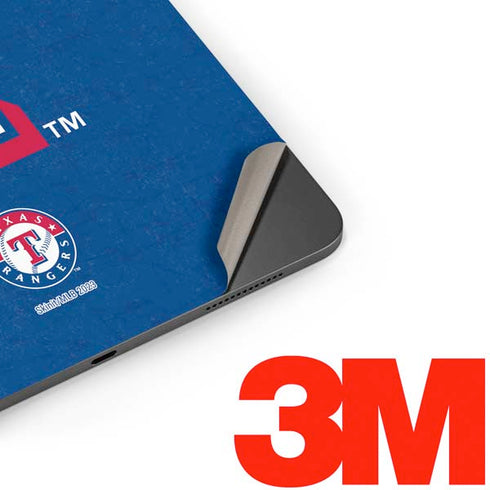MLB Texas Rangers - Solid Distressed Apple iPad Pro Skin
