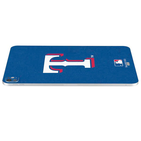 MLB Texas Rangers - Solid Distressed iPad Pro 13in M4 (2024) Skin