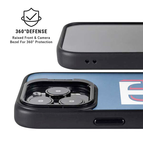 MLB Texas Rangers - Solid Distressed iPhone 13 Pro Max Kickstand Case