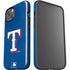 MLB Texas Rangers - Solid Distressed iPhone 15 Impact Case