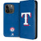MLB Texas Rangers - Solid Distressed iPhone 15 Pro Folio Case