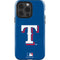 MLB Texas Rangers - Solid Distressed iPhone 15 Pro Impact Case