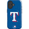 MLB Texas Rangers - Solid Distressed iPhone 16 Magsafe Impact Case