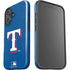 MLB Texas Rangers - Solid Distressed iPhone 16 Plus Impact Case
