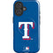 MLB Texas Rangers - Solid Distressed iPhone 16 Plus Magsafe Impact Case