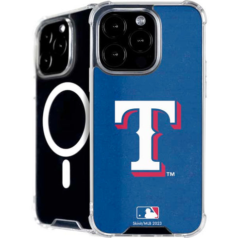 MLB Texas Rangers - Solid Distressed iPhone 16 Pro Max MagSafe Case
