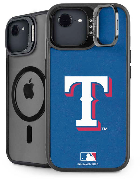 MLB Texas Rangers - Solid Distressed iPhone 16e Kickstand Case