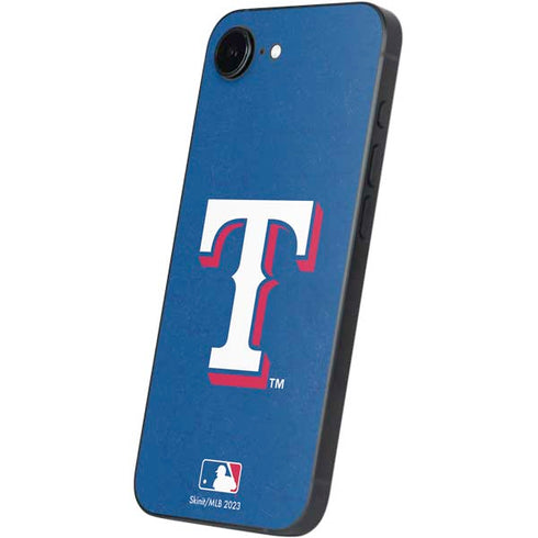 MLB Texas Rangers - Solid Distressed iPhone 16e Skin