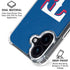 MLB Texas Rangers - Solid Distressed iPhone 17 Clear Case