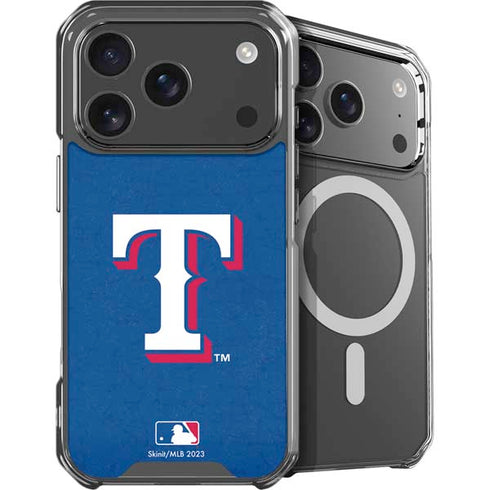 MLB Texas Rangers - Solid Distressed iPhone 18 Pro MagSafe Case