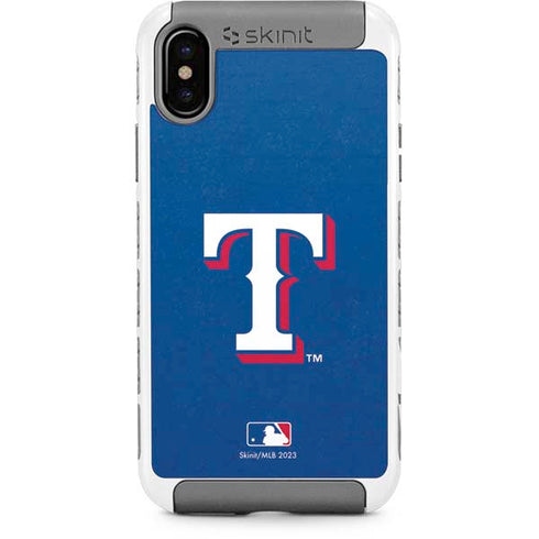 MLB Texas Rangers - Solid Distressed iPhone Cases