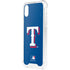 MLB Texas Rangers - Solid Distressed iPhone XS Clear Case